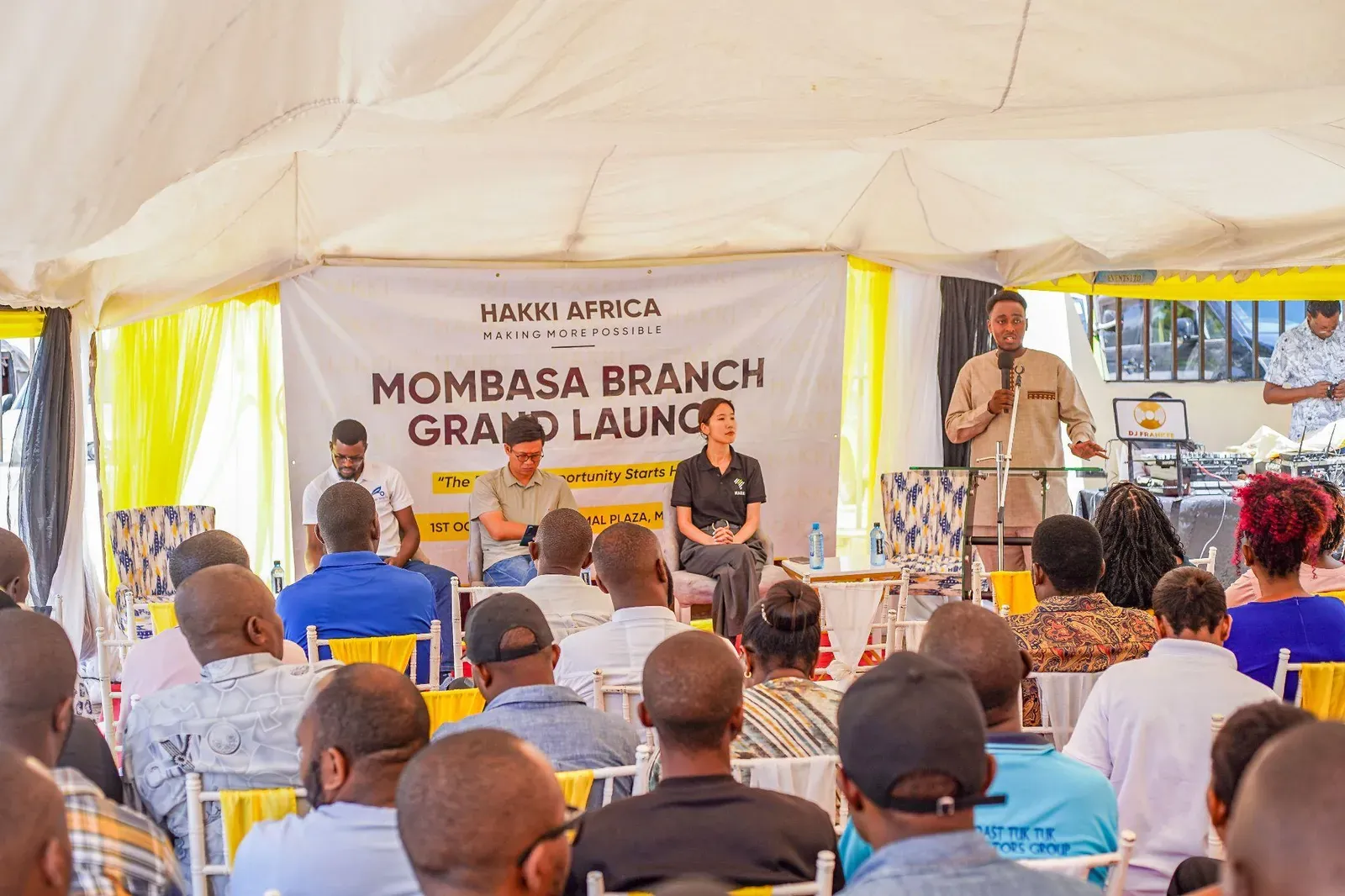 Guests at the Mombasa branch grand launch